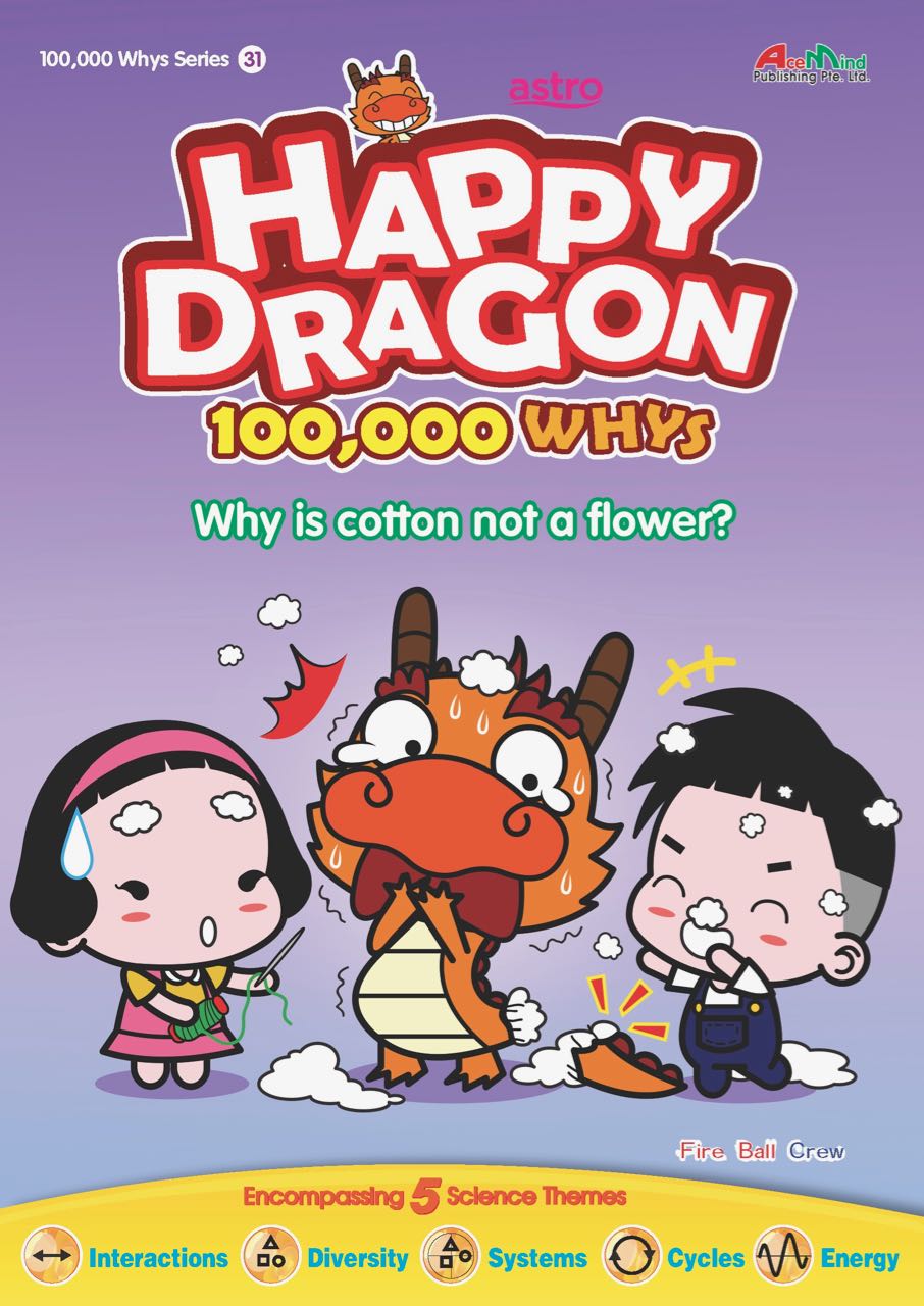 Happy Dragon #31 Why is cotton not a flower?